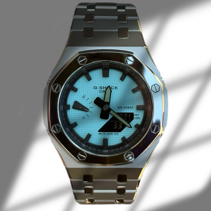 Tiffany Waffle Dial | Polished Stainless Steel Case