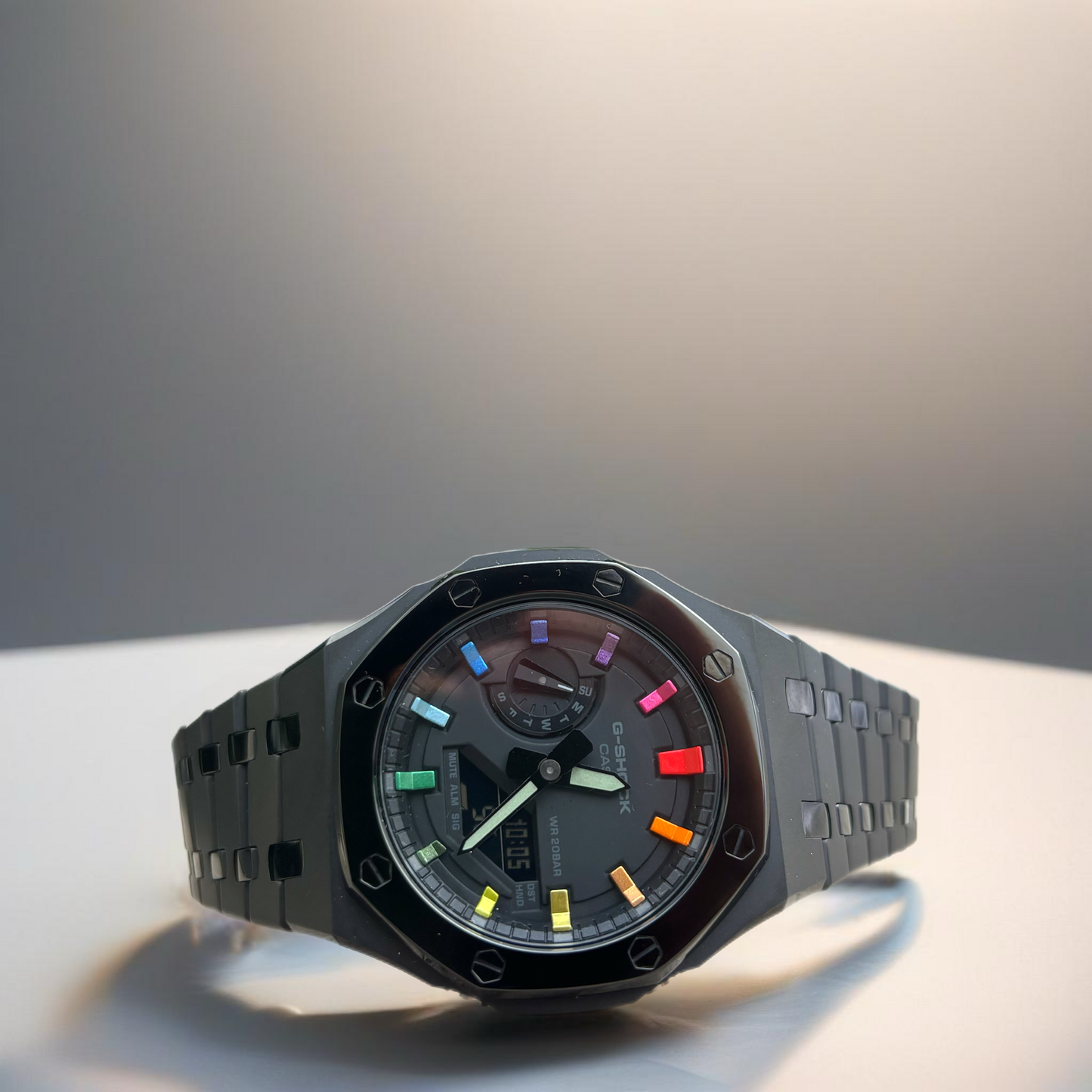 Rainbow Ring | Polished Stainless Steel Case